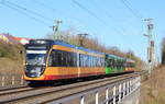 ET 2010 932 führt am 30.03.2020 eine Dreifachtraktion als S4 nach Schwaigern West an.