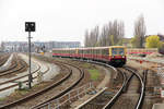 S-Bahn Berlin 485 xxx // Berlin-Tempelhof // 13. April 2016