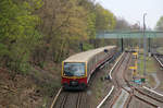 S-Bahn Berlin 481 xxx // Berlin-Pichelsberg // 13. April 2016
