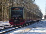 BR 483/484 der S Bahn Berlin (484 001) Die Neue S-Bahn seit dem 01.