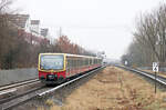 S-Bahn Berlin 481 xxx // Berlin (Station Mehrower Allee) // 15. Februar 2024