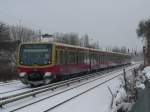 BR 481 bei der Einfahrt in Betriebsbahnhof Rummelsburg, 31.12.2009