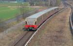 Eine S-Bahn der BR 480 erreicht am 11.04.12 den S-Bahnhof Schnflie.