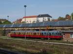 Die Triebwageneinheit 5447/2303 (ein Zug der Bauart Stadtbahn) des Vereins Historische S-Bahn e.V.