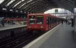 DB S-Bahn Berlin S3 (BR 485) Ostbahnhof am 10. April 2006.