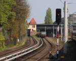 19.4.2014 S2 nach Bernau vor Pankow Heinersdorf