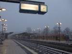 Vorwinterliches Wetter auf dem Bhf.