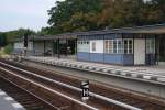 BERLIN, 10.08.2009, S-Bahnhof Priesterweg (S-Bahnlinien S 2 und S25)