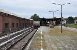 ERKNER (Landkreis Oder-Spree), 18.07.2010, Endstation der Berliner S-Bahnlinie S3