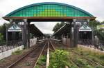 BERLIN, 17.08.2010, S-Bahnhof Buckower Chaussee (S-Bahnlinie S2)

