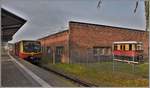 An diesem Sonntag war wegen Bauarbeiten SEV zwischen Friedrichshagen und Köpenick. S3 von Köpenick ist im Endbahnhof Erkner eingetroffen. (17.11.2019)