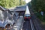BERLIN, 26.09.2023, S1 nach Frohnau im S-Bahnhof Botanischer Garten