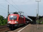 182 023 bei der Einfahrt in Dresden Strehlen am 30.6.12