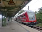 S-Bahn nach Dresden am 8.9.2012 in Ftl.-Hainsberg