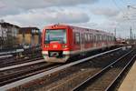 474 509-7 fährt am 25.3.2017 als S3 von Hamburg-Harburg Rathaus nach Hamburg-Elbgaustraße aus Hamburg-Altona aus.