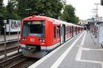 DB S-Bahn Hamburg 474 xxx Doppeltraktion in Blankenese am 15.07.19 