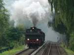 Auf dem Weg nach Poppenbttel durchquert T11  7512 Hannover  mit ihrem Zug den S-Bahnhof Kornweg. 9.2.2007