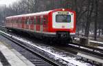 BR/ET 472 vor Einfahrt Hamburg Dammtor. Wetter war nicht das beste,es hatte fast den ganzen Tag geschneit
15.02.2009