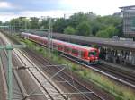 BR 474 als S3 nach S-Bahnhof Hamburg-Neugraben im S-Bahnhof Hamburg-Wilhemsburg.