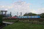 IBA Werbe S-Bahn als S3 . Hamburg Sderelbbrcken, 24.08.2010.