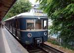 Historische S-Bahn Hamburg am 07.07.2012 in Blankenese