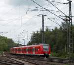 Triebwagen der S-Bahn Hannover, auf dem Weg von Lehrte nach Celle am 27.08.2013