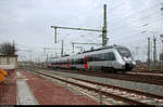 1442 663 (Bombardier Talent 2) der S-Bahn Mitteldeutschland (MDSB II | DB Regio Südost) als S 37845 (S8) von Dessau Hbf bzw.