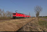 Nachschuss auf 143 932-2 bei Reußen.

🧰 S-Bahn Mitteldeutschland (DB Regio Südost)
🚝 S 37915 (S9) Halle(Saale)Hbf–Eilenburg
🚩 Bahnstrecke Halle–Cottbus (KBS 219)
🕓 25.2.2021 | 13:46 Uhr