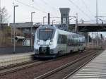 1442 132 als S1 nach Leipzig Miltitzer Allee am 04.01.2014 in Leipzig-Engelsdorf.