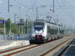 1442 118 und 1442 ??? als S5X nach Zwickau(Sachs.)Hbf.am 29.04.2014 in Borna bei Leipzig.