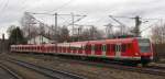 DB S-Bahn Mnchen 423 355-7 (94 80 0423 355-7 D-DB ) als S 6458 (S4) nach Geltendorf, in Grafing Bahnhof; 15.01.2011