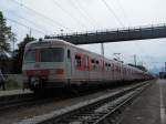 ET 420 001 (erster S-Bahntriebzug von Mnchen) zu Besuch beim Bahnhofsfest in Rosenheim 