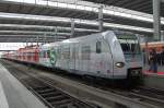 ET 423 589-1 am 2. Juni 2012 im Mnchner Hauptbahnhof zum Jubilum 40 Jahre S-Bahn Mnchen