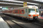 ET 420 001 am 2. Juni 2012 im Mnchner Hauptbahnhof zum Jubilum 40 Jahre S-Bahn Mnchen