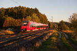 442 722 als S3 39368 von Neumarkt (Oberpf) nach Nürnberg Hbf bei Postbauer-Heng, 27.09.2018