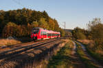 442 737 als S3 39362 von Neumarkt (Oberpf) nach Nürnberg Hbf bei Postbauer-Heng, 11.10.2018