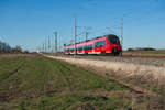 442 249 als S1 39177 von Bamberg nach Hartmannshof bei Kleingründlach, 21.03.2019