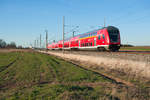 S1 39567 als Verstärker von Erlangen nach Nürnberg Hbf bei Kleingründlach, 21.03.2019