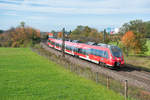 442 246 als S3 (Nürnberg Hbf - Neumarkt (Oberpf)) bei Postbauer-Heng, 20.10.2019