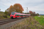 442 734 als S3 39352 (Neumarkt (Oberpf) - Nürnberg Hbf) bei Postbauer-Heng, 20.10.2019