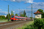 442 719 als S1 (Hartmannshof - Bamberg) bei Hirschaid, 29.05.2020