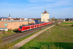 1440 051 DB Regio als S1 39127 (Bamberg - Hartmannshof) bei Hirschaid, 24.04.2021