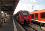 DB S-Bahn Nürnberg 442 267 als S 39444 (S4) nach Ansbach, am 02.09.2016 in Nürnberg Hbf.