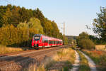 442 735 mit S3 39372 von Neumarkt (Oberpf) nach Nürnberg Hbf bei Postbauer-Heng, 16.08.2018