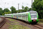Die S-Bahn der DB 422 aufgenommen an der Geldernstr parkgürtel. Aufgenommen am 31.5.2019.