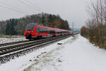 442 721 DB Regio als S3 (Neumarkt (Oberpf) - Nürnberg) bei Postbauer-Heng, 01.12.2020