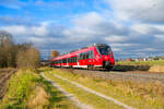 442 248 DB Regio als S3 (Nürnberg Hbf - Neumarkt (Oberpf)) bei Postbauer-Heng, 14.11.2021
