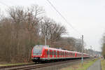 DB Regio 430 122 + 430 144 + 430 103 // Offenbach-Waldhof // 17. Februar 2016