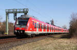 DB Regio 430 665 + 430 xxx + 430 xxx // Mühlheim am Main // 3. März 2022 