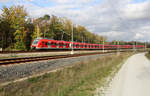 DB Regio 430 104 + 430 137 + 430 158 // Frankfurt (zwischen den Stationen Stadion und Gateway Gardens) // 25.